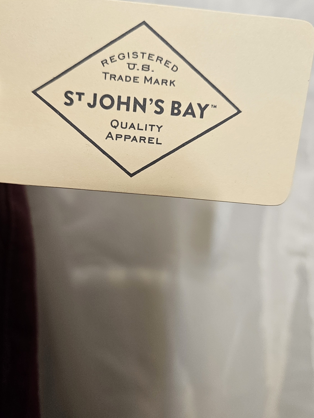 St Johns Bay 2 Pack- Stretch Twill Pants in Olive and Burgundy 18w - Picture 6 of 6